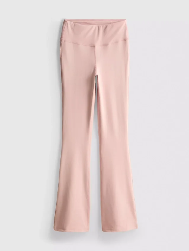 High waisted flared active leggings