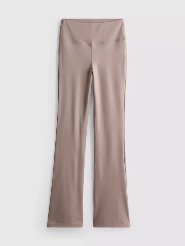 High waisted flared active leggings
