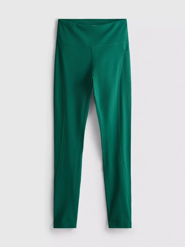 High-waisted maple active leggings