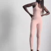 High-waisted maple active leggings