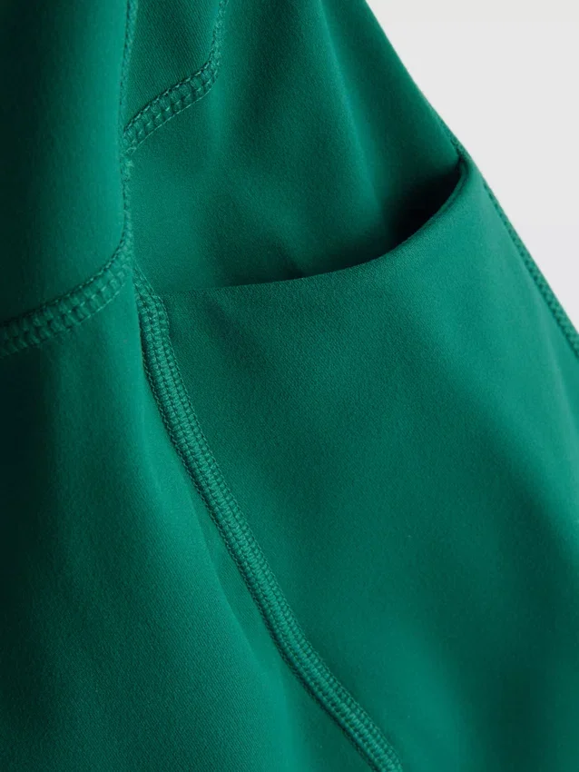 High-waisted maple active leggings