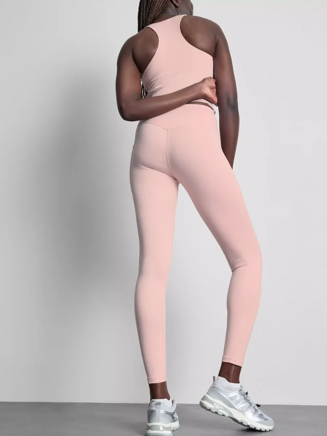 High-waisted maple active leggings
