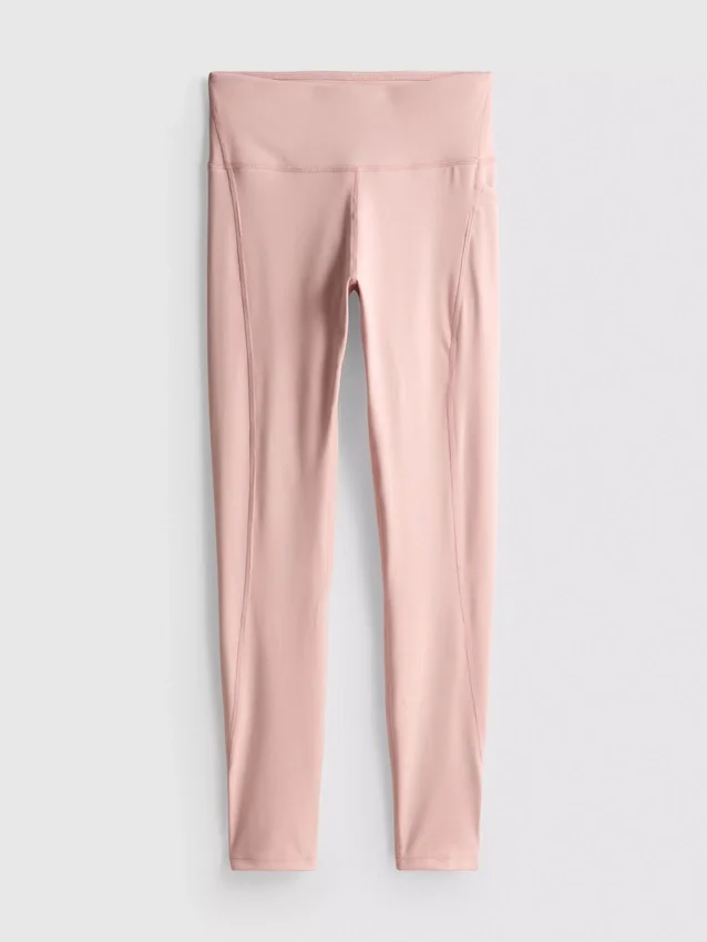 High-waisted maple active leggings