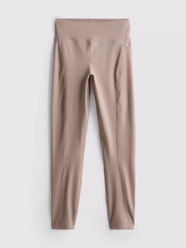 High-waisted maple active leggings