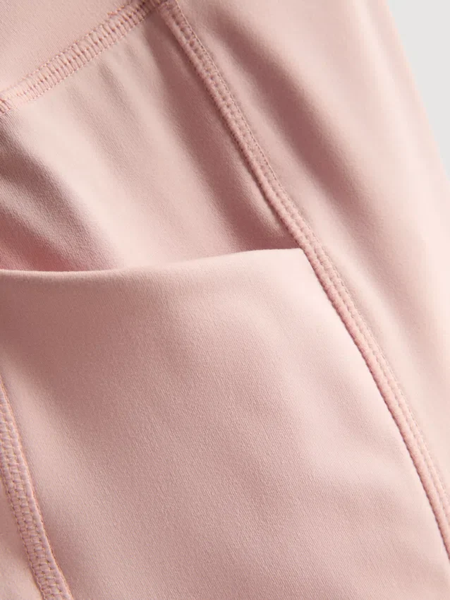 High-waisted maple active leggings