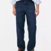 High-waisted relaxed jeans