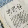 High-waisted relaxed jeans