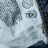 High-waisted relaxed jeans
