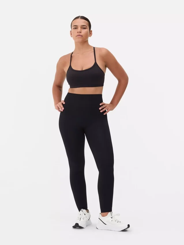 High waisted seamless leggings