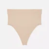High waisted seamless shaping thong