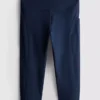 High-waisted smooth support active capri leggings