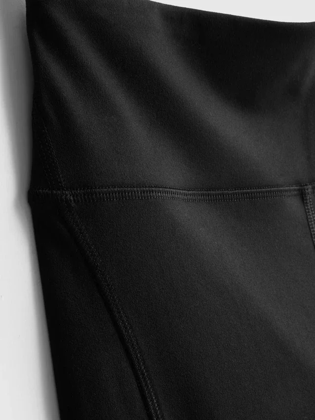High-waisted smooth support active capri leggings