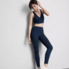 High-waisted smooth support active leggings