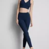 High-waisted smooth support active leggings