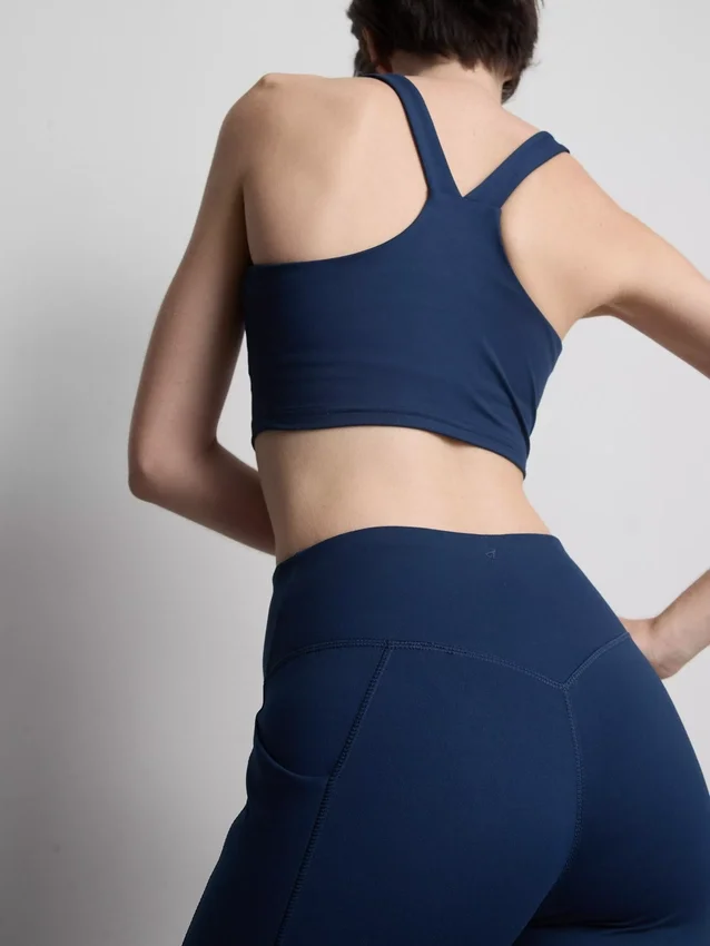 High-waisted smooth support active leggings