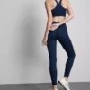 High-waisted smooth support active leggings