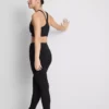 High-waisted smooth support active leggings