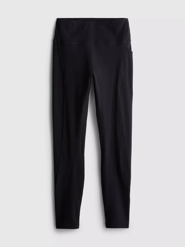 High-waisted smooth support active leggings