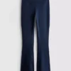 High-waisted smooth support flared active leggings