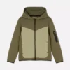 Hooded zip jacket