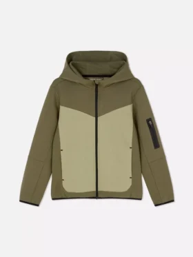 Hooded zip jacket
