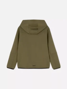 Hooded zip jacket