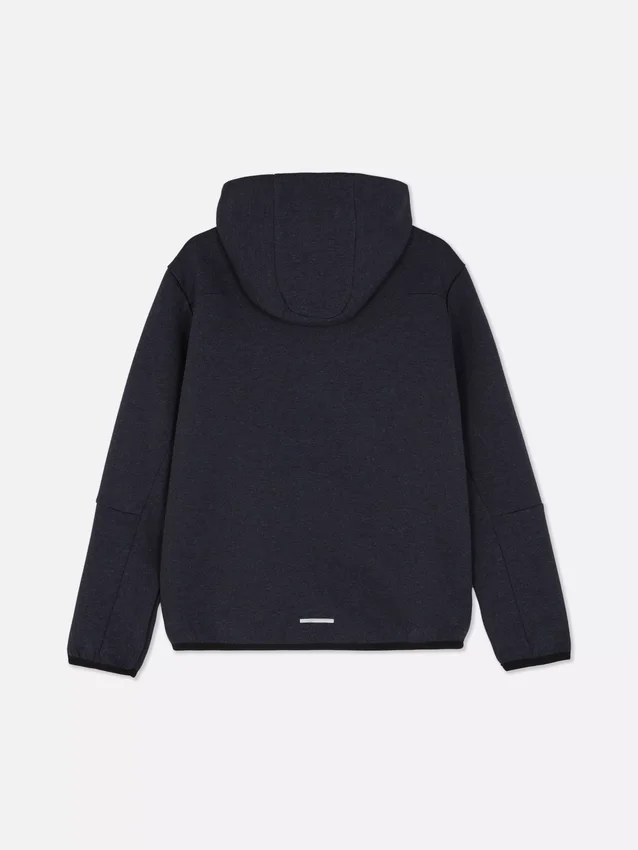 Hooded zip jacket
