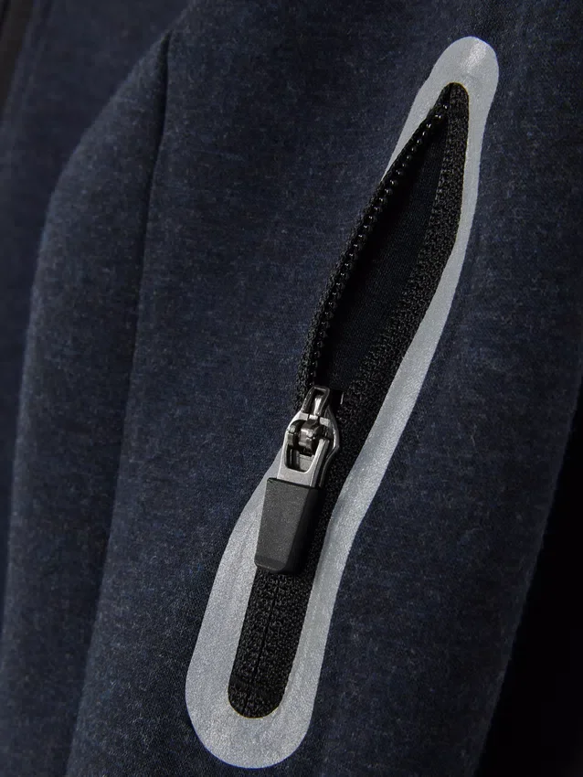 Hooded zip jacket