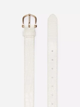 Horseshoe-buckle belt