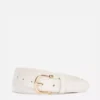 Horseshoe-buckle belt