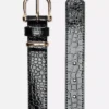 Horseshoe-buckle belt