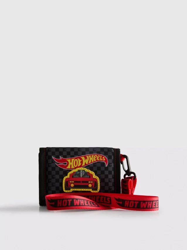 Hot wheels lanyard wallet