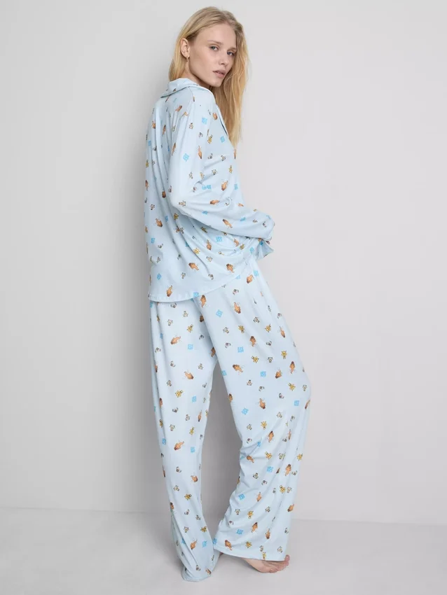 Ice age graphic boyfriend pajamas