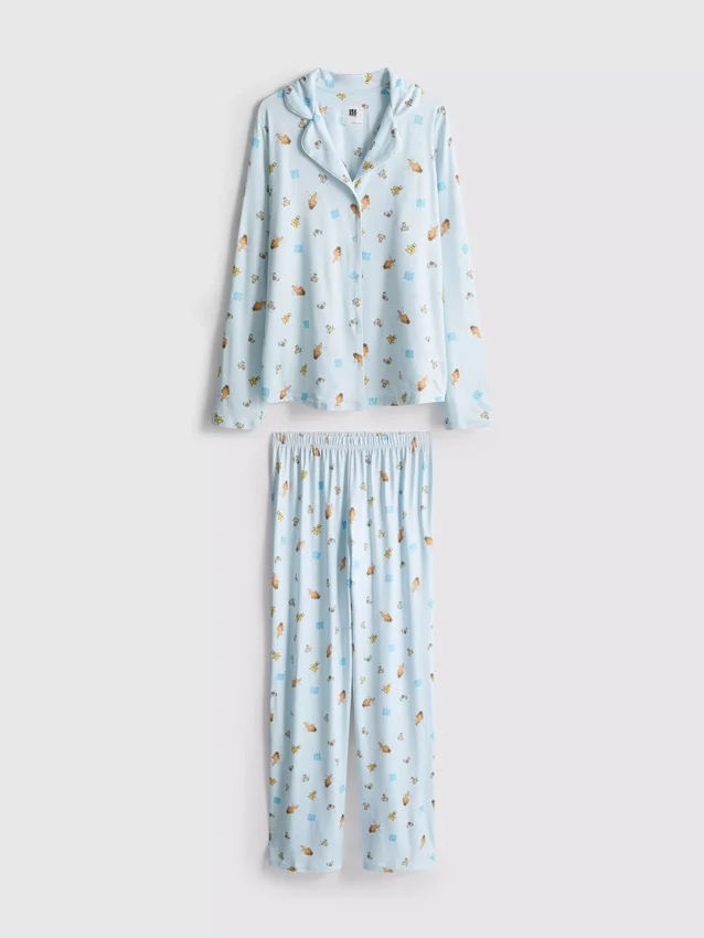 Ice age graphic boyfriend pajamas