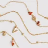 Initial friendship necklaces