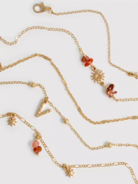Initial friendship necklaces