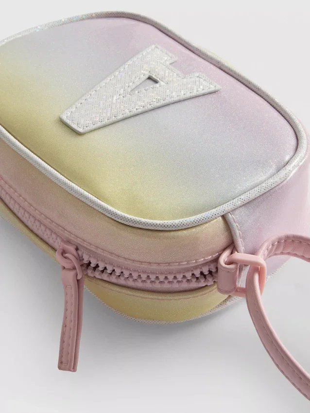 Initial mini crossbody bag