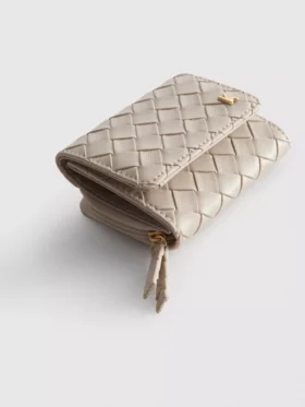 Initial quilted purse
