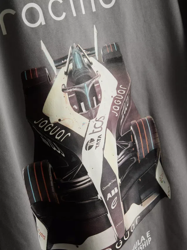 Jaguar tcs racing graphic t-shirt