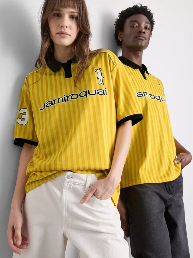 Jamiroquai short sleeve mesh t-shirt