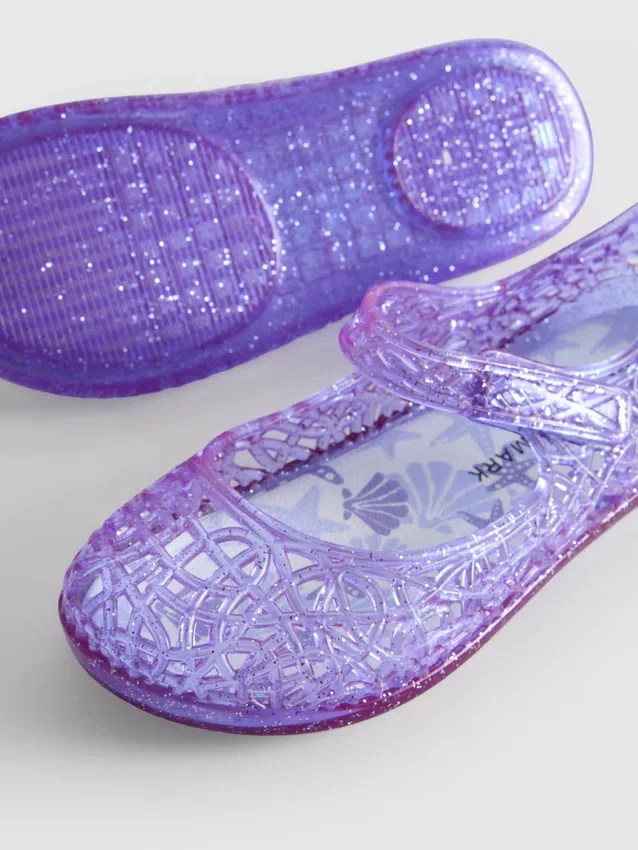 Jelly ballet flats
