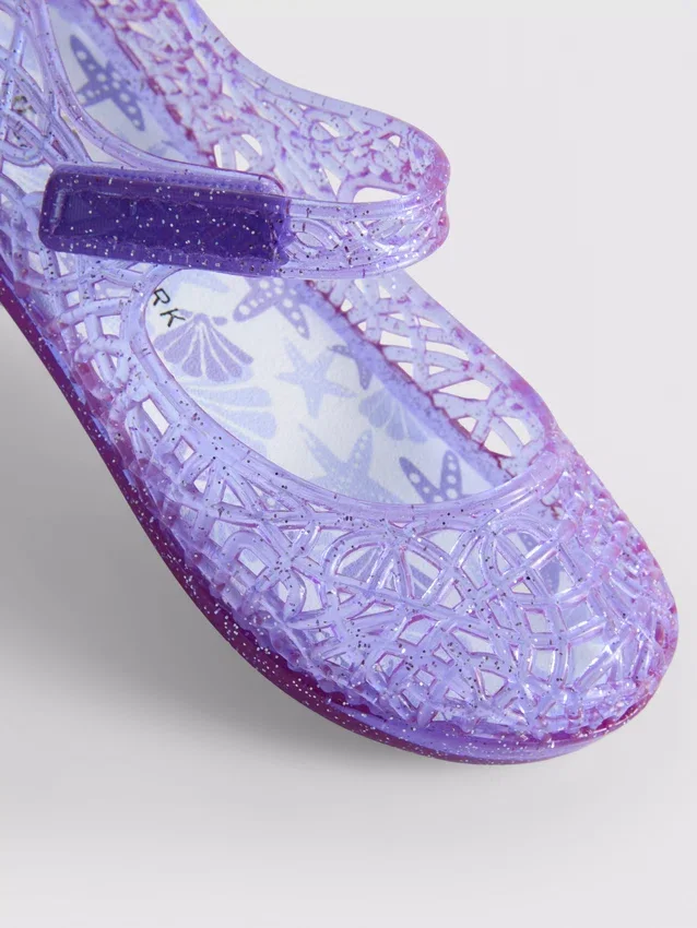 Jelly ballet flats