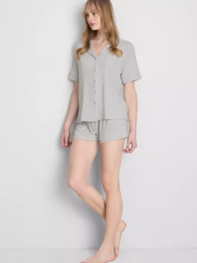 Jersey boyfriend short pajama set