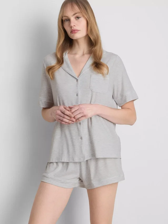 Jersey boyfriend short pajama set