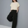 Jersey harem pants