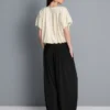 Jersey harem pants