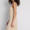 Knitted a-line mini dress