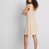 Knitted a-line mini dress