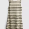 Knitted a-line mini dress