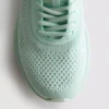 Knitted lace-up sneakers